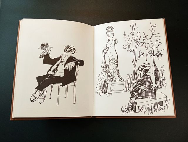 LIBRO ILUSTRADO - Hombre Solo - Mingote