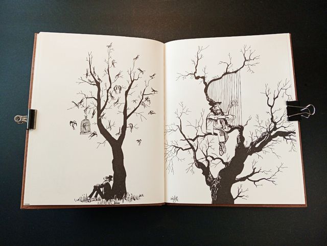 LIBRO ILUSTRADO - Hombre Solo - Mingote