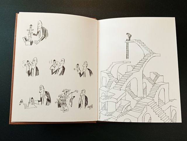 LIBRO ILUSTRADO - Hombre Solo - Mingote