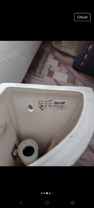 IKEA vintage lampada da muro