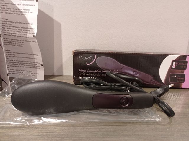 Cepillo alisador de pelo