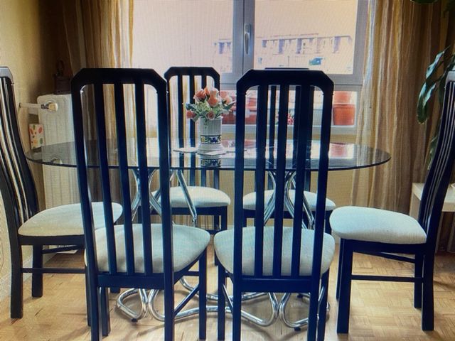 Mesa de comedor vidrio