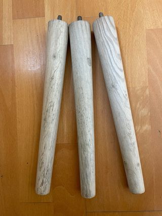 Pies de madera para mesita