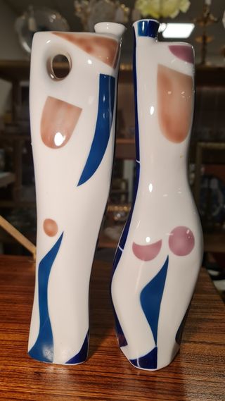 Figuras antropomórficas Hombre y Mujer Sargadelos