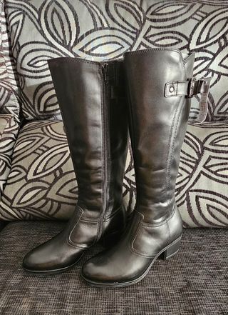 2x1 Botas altas piel OJO 2X1