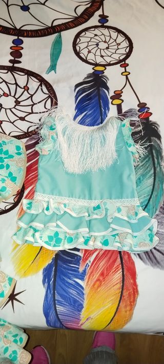 Falda y traje de flamenca mama e hija. 