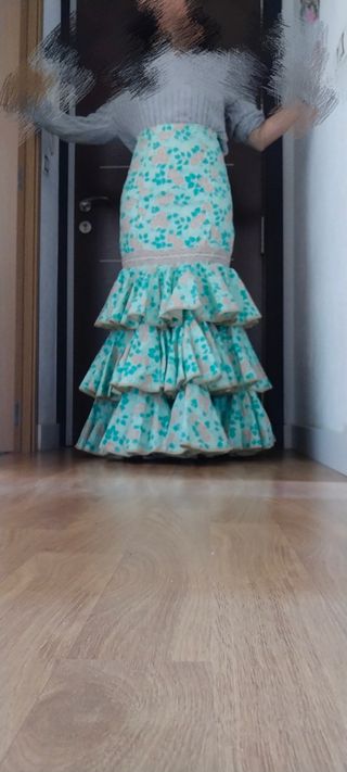 Falda y traje de flamenca mama e hija. 