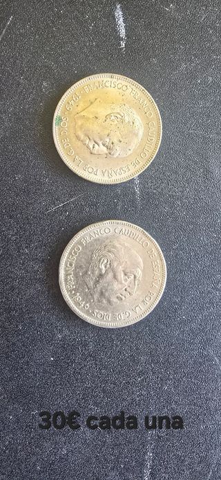 Moneda 5 pesetas 1949