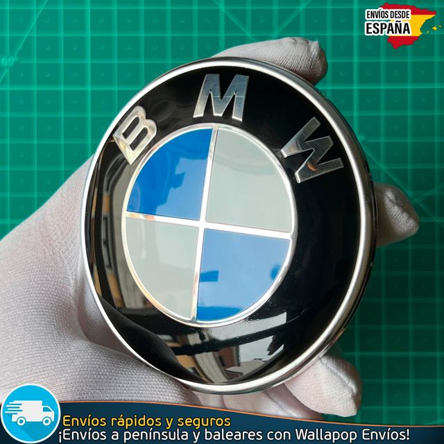 Emblema 82mm BMW 8132375 Logo para Capó o Maletero
