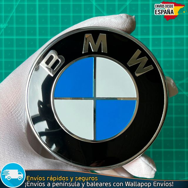 Emblema 82mm BMW 8132375 Logo para Capó o Maletero
