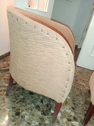 Butacas marquesitas 80 o 90 años