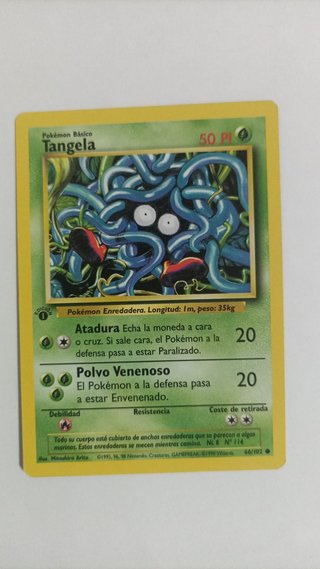 Carta Pokémon 1999 TCG 1° edición VARIOS 6