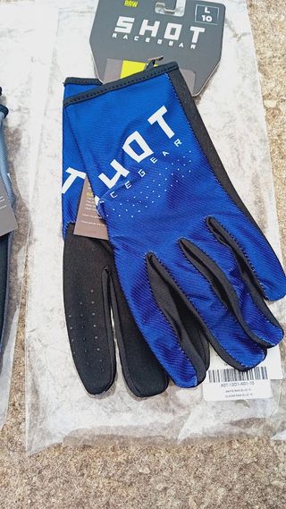 Luvas DRAW Azuis 10 / L SHOT