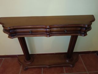 Mueble de entrada con dos cajones