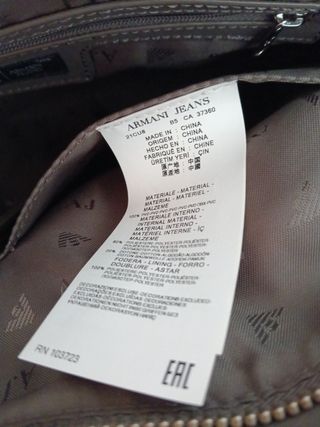 Tote de Armani jeans 