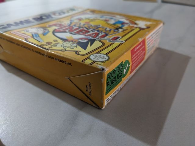 Pokémon Pinball Game Boy Color