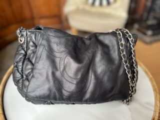 Bolso piel negro