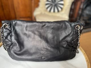 Bolso piel negro