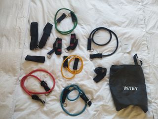 Set completo de bandas elásticas + complementos.