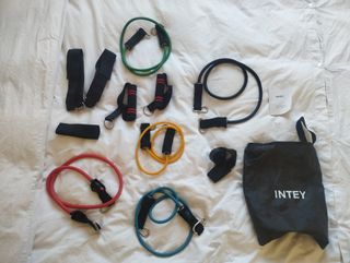 Set completo de bandas elásticas + complementos.