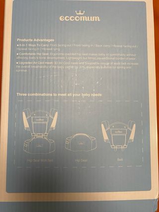 Mochila portabebé NUEVA!