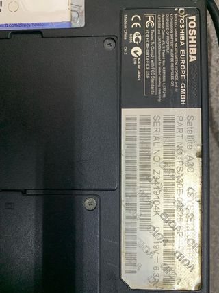Toshiba antiguo
