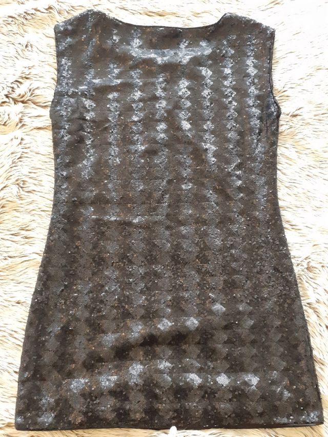 VESTIDO LENTEJUELAS BLANCO SUITE