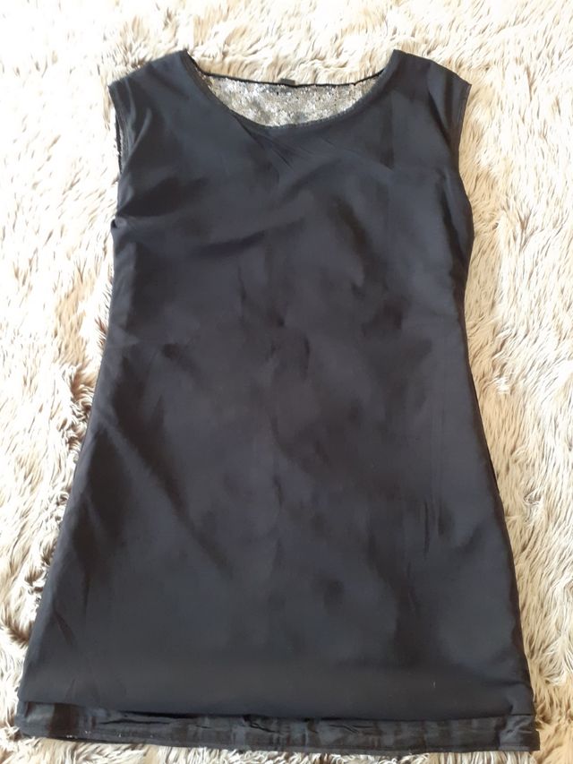 VESTIDO LENTEJUELAS BLANCO SUITE