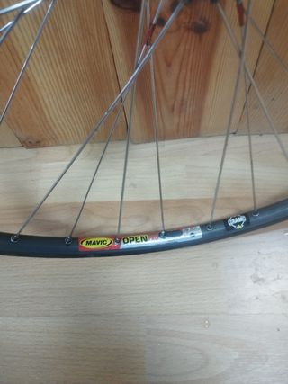 Ruedas Mavic Open Pro Ceramic, bujes Dura Ace 7700