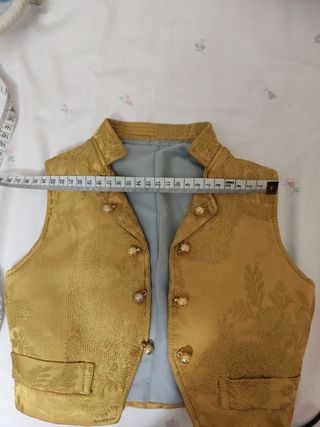 Chaleco niño fallero talla 1