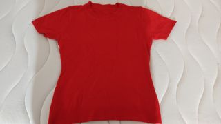 Jersey lana fina manga corta mujer 