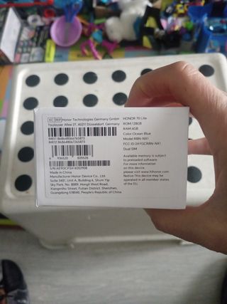 Móvil Honor 70 Lite precintado 128GB