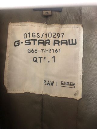 Parka G Star Raw estilo militar