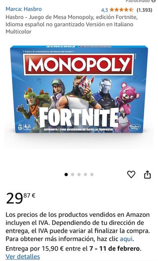 Monopoly Fortnite