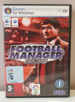 Juego Football Manager 2008