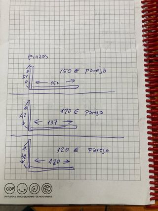 pinzas para montacargas