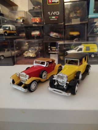 LOTE Coches Colección 1. 43 , Antiguos
