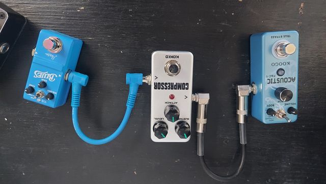 Pedales de guitarra eléctrica