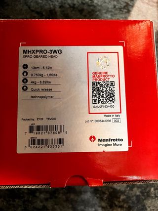 Rotula manfrotto xpro 3w