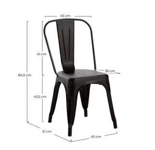 Pack x 4 Sillas BETA Apilables Rojas NUEVAS