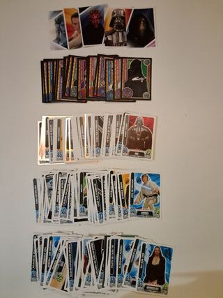 STAR WARS FORCE ATTAX CROMOS