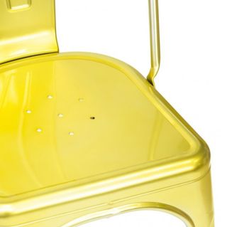 Pack x 2 Sillas BETA Apilables Doradas NUEVAS