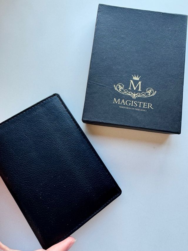 Cartera cuero sintético hombre - Magister