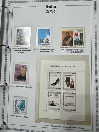 Francobolli 2000/2004
