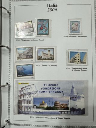 Francobolli 2000/2004