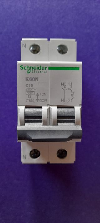 Diferenciales e interruptores magneto termicos