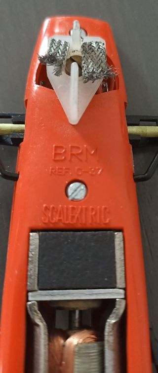 BRM SCALEXTRIC AÑOS 70 ROJO