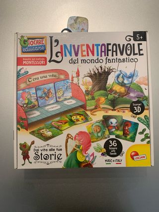 Gioco in scatola “L’inventafavole” Montessori