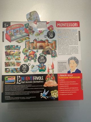 Gioco in scatola “L’inventafavole” Montessori