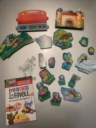 Gioco in scatola “L’inventafavole” Montessori